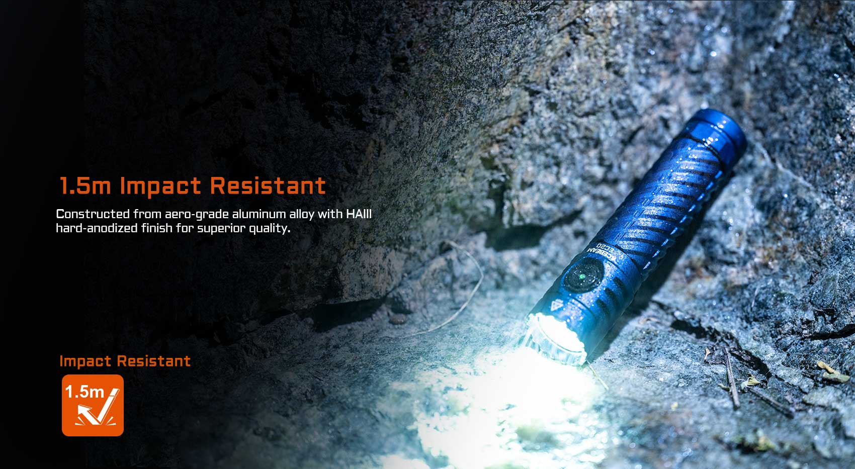 1.5m impact resistant