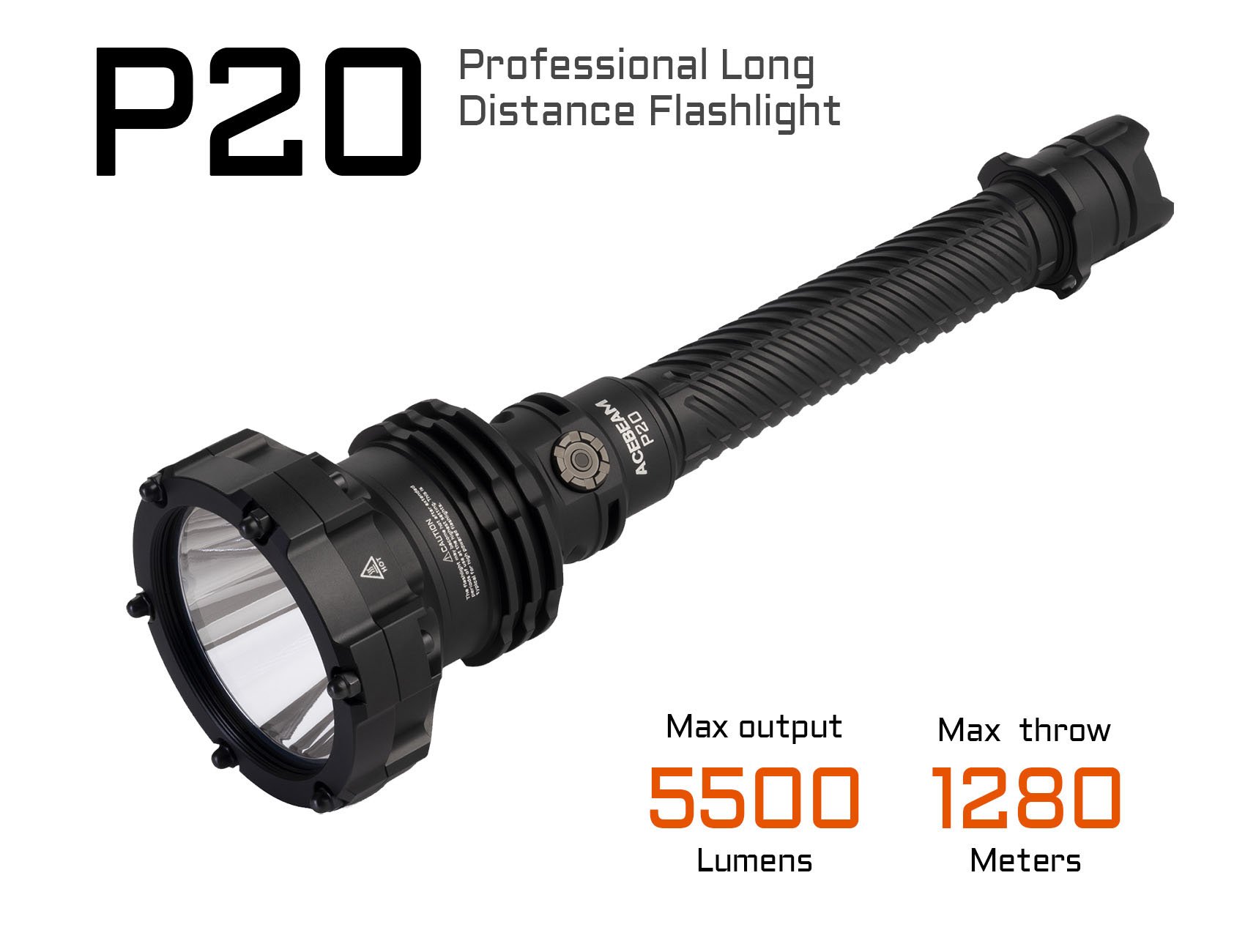 Professional Long Distance Flashlight