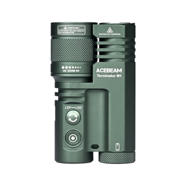 Picture of Terminator M1 Dual Head LEP/LED Flashlight (Limited Edition)