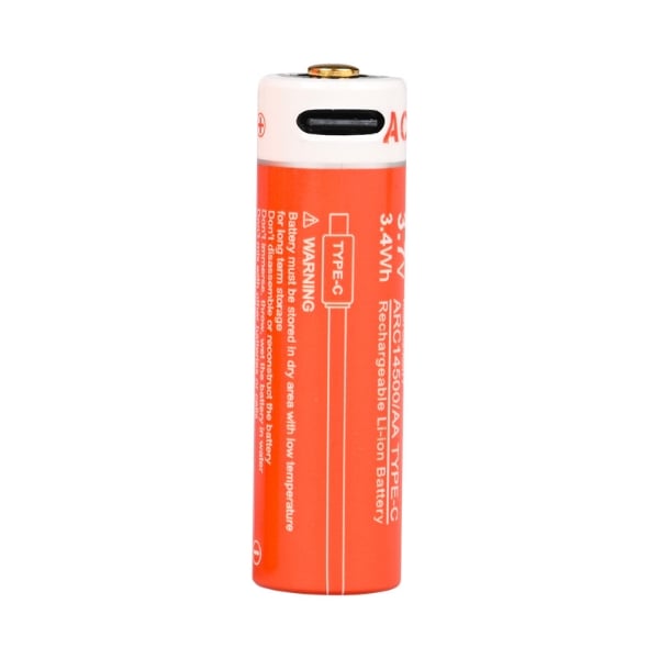 Picture of 14500 920mAh Battery USB-C Rechargeable