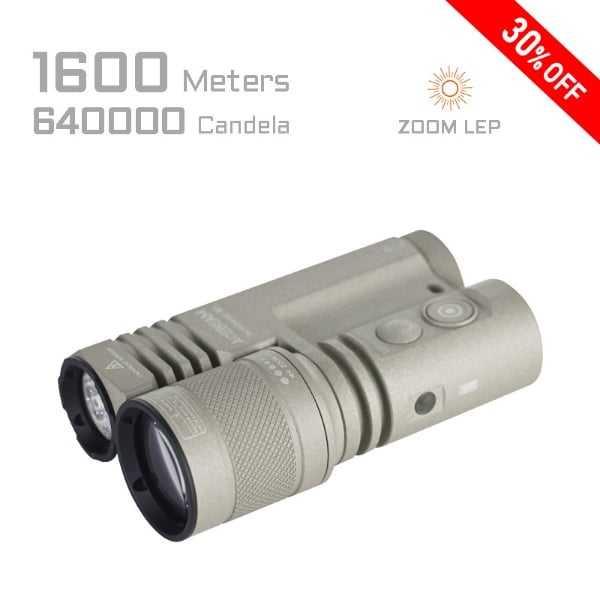 Picture of Terminator M1 Dual Head LEP/LED Flashlight (Limited Edition)